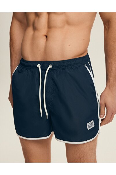 Henderson Men's Swimming Shorts Quick Dry with Pockets Retro Style Beach Pool | Omaha