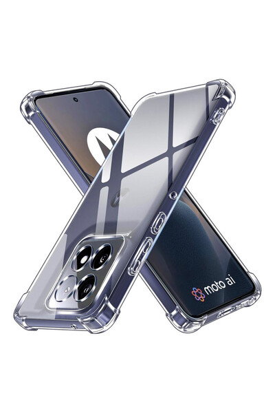 Optim Solution Husa Top-Grade AntiShock pentru Motorola Edge 60 Fusion, Trans...