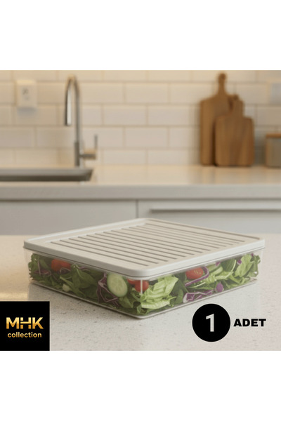 MHK Collection Large Size Storage Container Set with Lid – 2.8 Lt