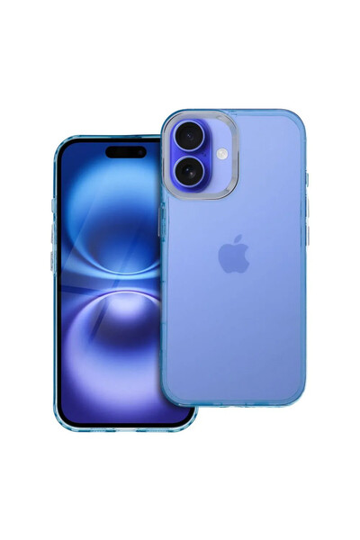 Optim Solution Husa IvoryTear pentru Apple iPhone 16 Plus, Albastru