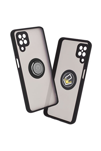 Optim Solution Husa cu bumper TPU pentru Samsung Galaxy A12 / A12 Nacho, Inel...