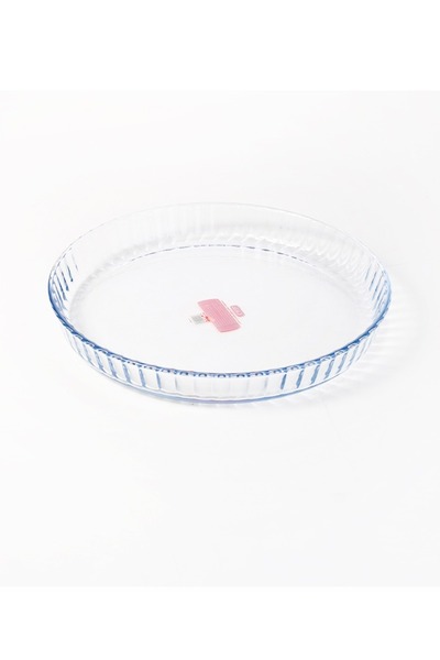 Generic round glass baking tray