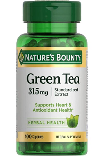 Nature's Bounty Green Tea Capsules, 315 Mg