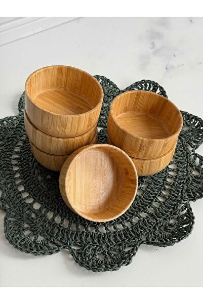 ROSSEV Bamboo Bowl Set of 6
