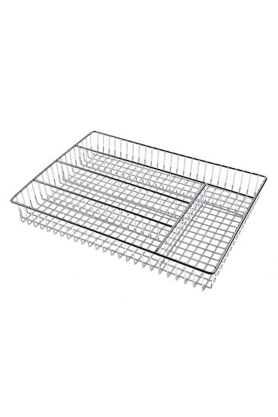 SHOPIENS Tavă pentru tacâmuri pentru sertar, HIE-0198B, metal cromat, 36 x 26...