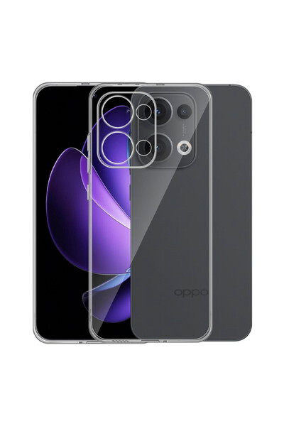 Optim Solution Husa TPU High Clear pentru Oppo Reno13 F 4G / 5G, Diamond Desi...