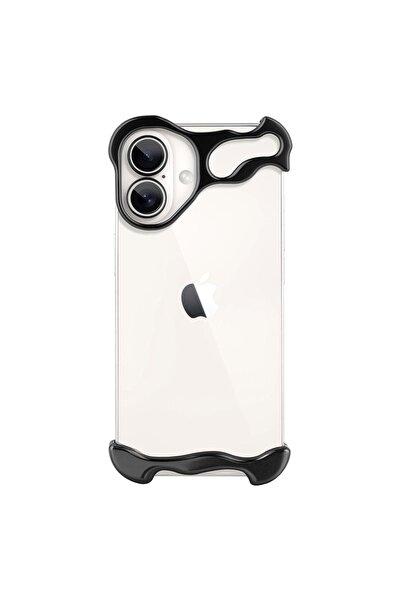 Optim Solution Μεταλλική θήκη με λάμψεις για Apple iPhone 16 Plus, AntiShock,...