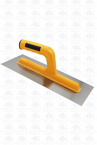 AKBELLİ GROUP Yılsan Alçı Malası Açık Plastik Saplı Yay Çeliği 35 Cm