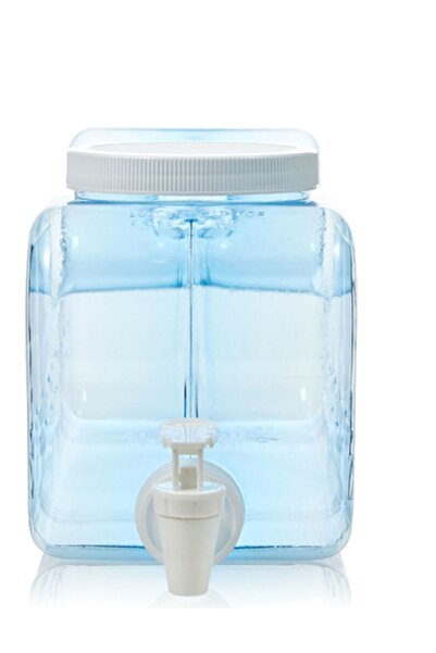 ARROW Arrow Beverage Container, Clear and White, 5 Quart