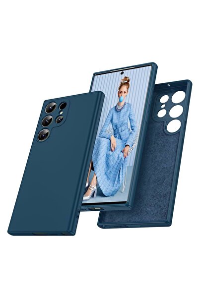 Optim Solution Husa Protectie VelvetFlex Silicon Microfibra pentru Samsung Ga...