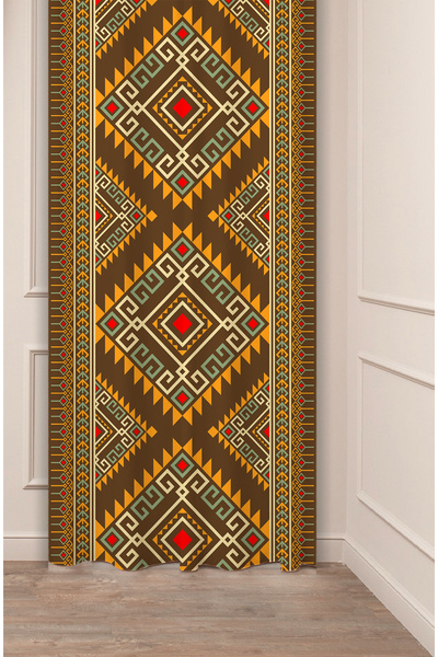 GREENDECOR Authentic Anatolian Motifs Old Ancient Patterned Special Design Di...