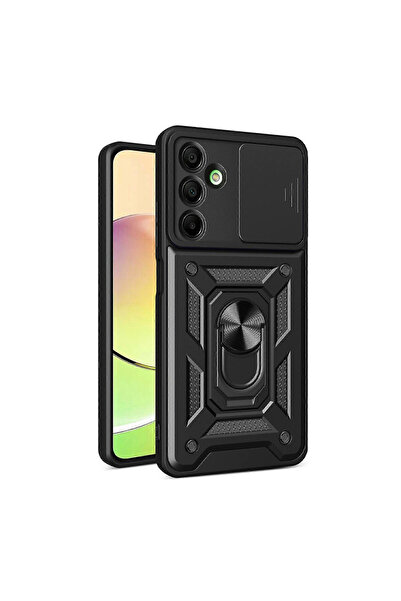 Optim Solution Husa Shutter Spate Armor Ring Lens Cover pentru Samsung Galaxy...