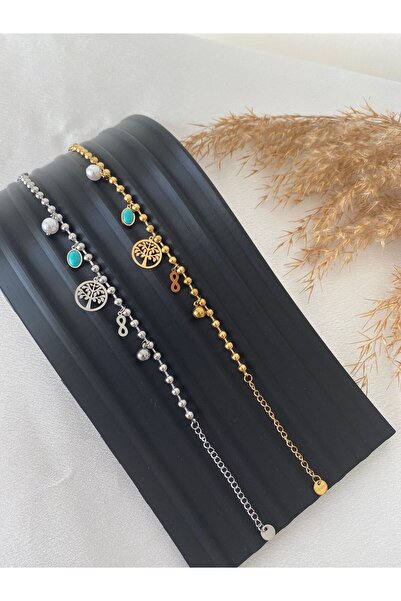 stainless steell سوار شجرة الحياة الصلب