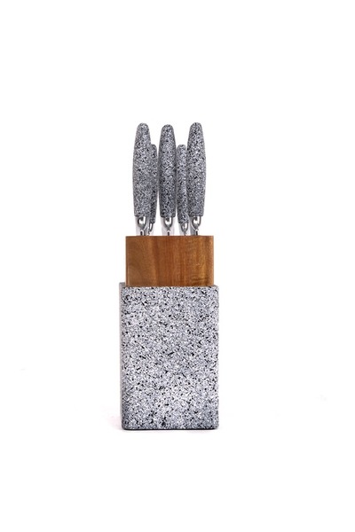 Generic 6-piece marble knife set