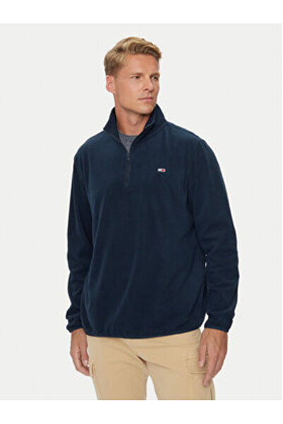 Tommy Jeans Fleece pentru bărbați DM0DM20508 Albastru