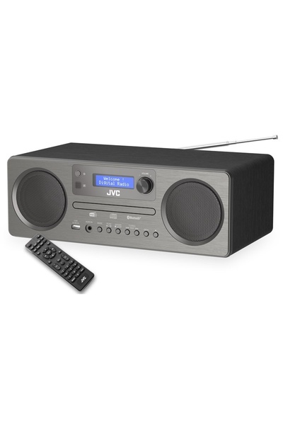 JVC Audio system ALL-IN-ONE RD-E861B-DAB, Digital Tuner Dab+/FM, 10 W RMS, CD drive, USB, BT 5.0