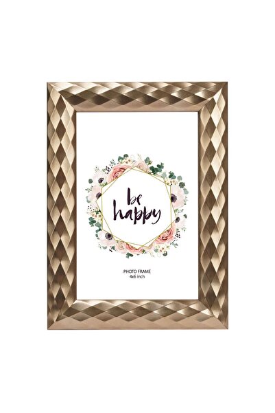 SHOPIENS Picture Frame 282-A-1215 46, rectangular, 15 x 10 cm, gold, MDF