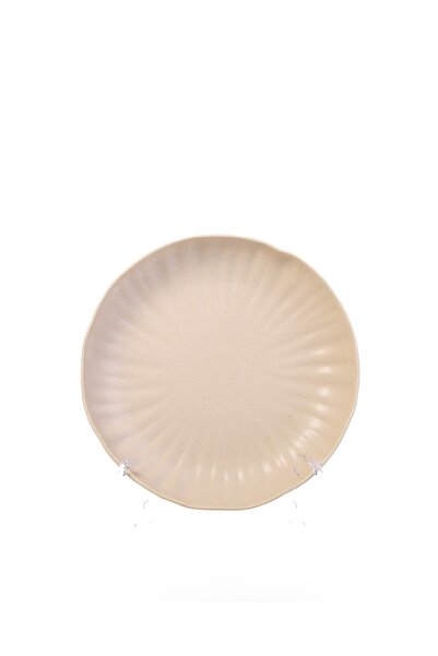 bello Beige porcelain deep plate