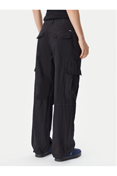 Tommy Jeans Women's Fabric trousers DW0DW20350 Black