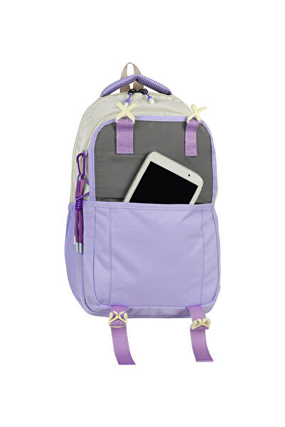 Coverzone Waterproof Backpack–15.6 Inch Notebook Compartment, Can Be Attached to Suitcase, Hidden Pocket on the Back, School Bag,704