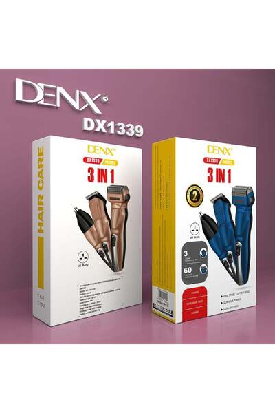denix ماكينة قص الشعر 3X1 من دينكس DX1339