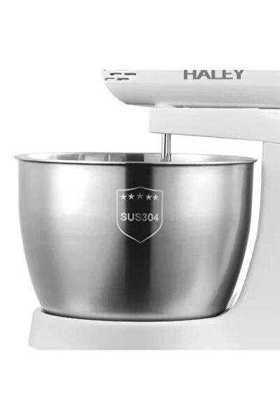 HALEY Mixer de inalta performanta, 500W, inox, 3L, 5 trepte de viteza, 230V, 308 x 218 x 212 mm, alb
