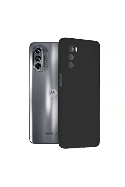 Optim Solution Husa de silicon TPU cu Microfibra pentru Motorola Moto G62 5G,...