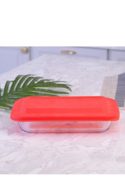 Generic Rectangular glass baking dish with lid
