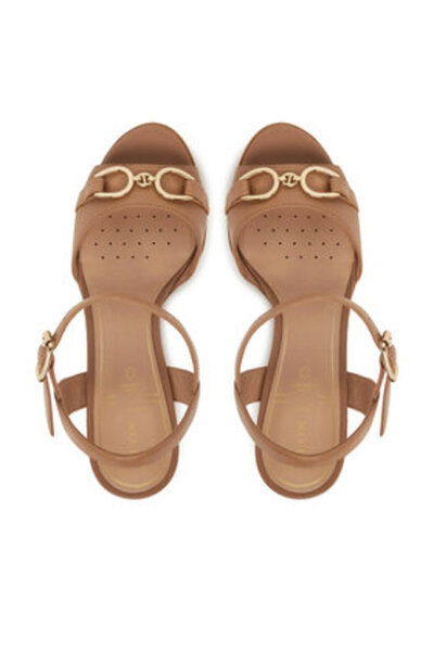 Geox Γυναικεία Σανδάλια μπεζ GEOX-D55B6A-000TU C5000