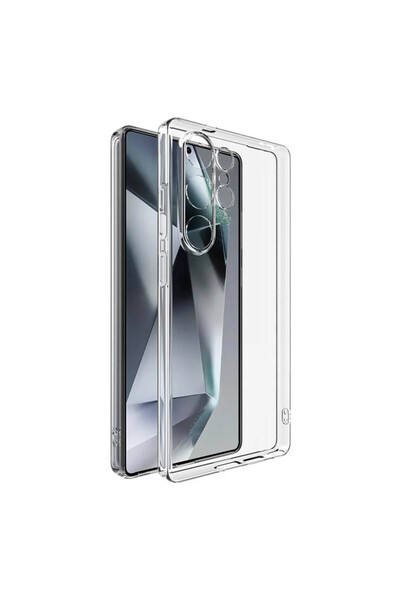 Optim Solution Husa Transparenta pentru Samsung Galaxy S25 Ultra, Protectie C...