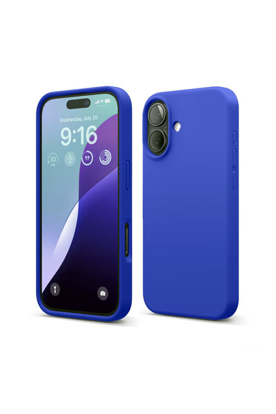 Optim Solution Husa Protectie Smooth Silicon Microfibra pentru Apple iPhone 1...