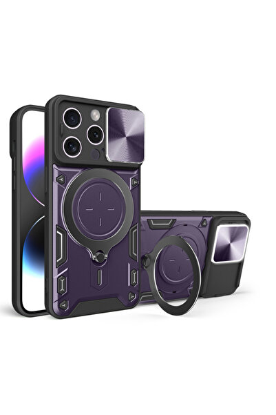 Optim Solution Husa SurveilProRingLens Cover pentru Apple iPhone 16 Pro, Inel...