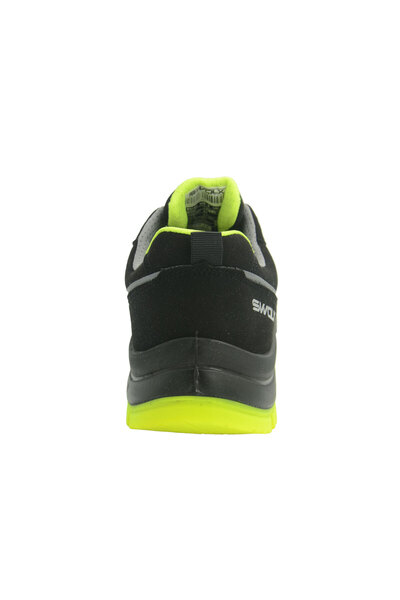 Swolx Combo-X 100 Siyah Süet Kaplama Kompozit Burunlu Suya Dayanıklı İş Ayakkabısı S3 43 Numara