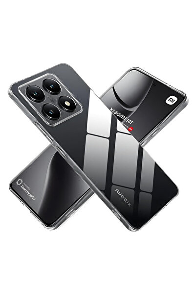 Optim Solution Husa TPU High Clear pentru Xiaomi 14T Pro, Diamond Design, Tra...