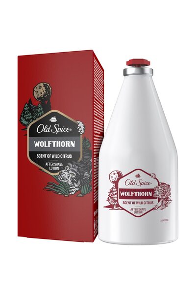 Old Spice Wolfthorn After Shave Lotion, 100ml - Invigorating Fresh Scent for the Modern Man