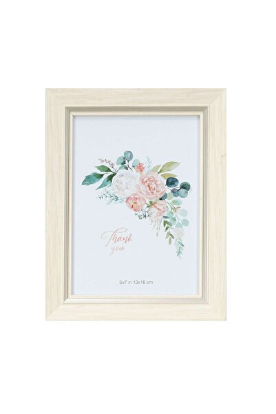 SHOPIENS Photo frame 3312-64 GT 57, rectangular, 18 x 13 cm, cream, plastic