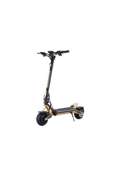 MUKUTA 9 Plus 1600 W 70 Km Menzil Elektrikli Scooter Siyah Sarı