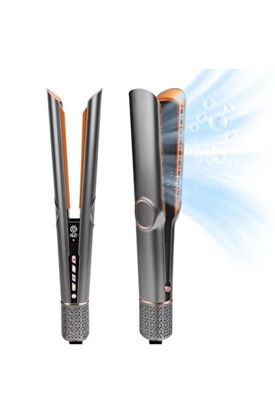 OEM 2-in-1 Hair Straightener with Hot & Cold Air – Drying + Straightening