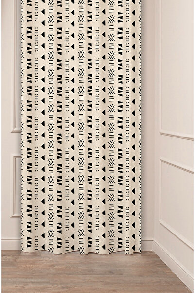 GREENDECOR Patterned Geometric Striped Authentic Special Design Digital Print...