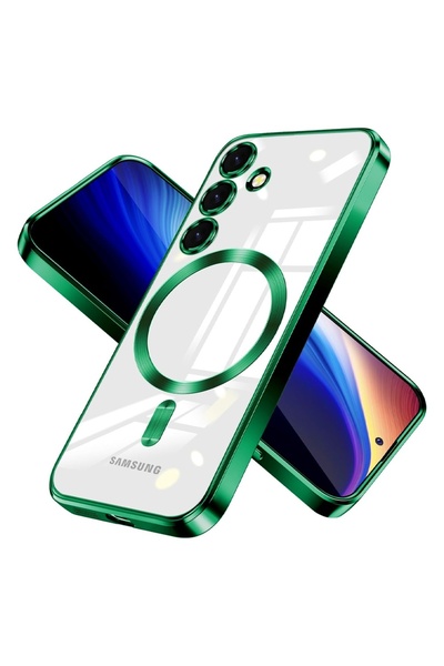 Optim Solution Husa GemstoneClear MagSafe pentru Samsung Galaxy S25 Plus, Str...