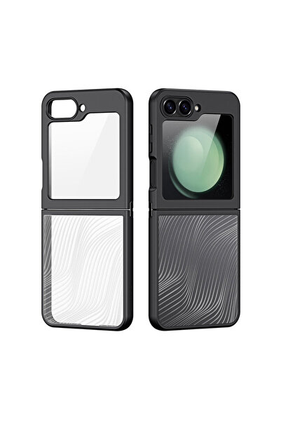 Optim Solution Husa Tip Bumper Wavypentru Samsung Galaxy Z Flip6 / Flip 6, Transparent