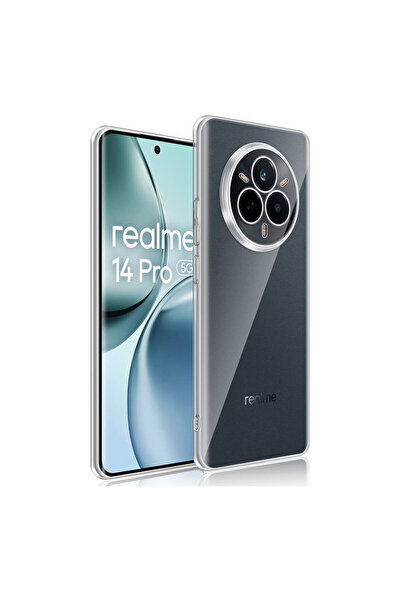 Optim Solution Husa TPU High Clear pentru Realme 14 Pro, Diamond Design, Tran...