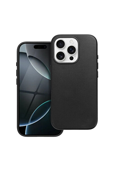 Optim Solution Husa de Protectie BoroughMag pentru Apple iPhone 16 Pro, -Leat...