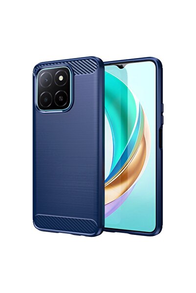 Optim Solution Husa Carbon Resistance pentru Honor X5b, Anti-Soc, Albastru