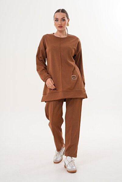 WestBound Γυναικείο σετ αθλητικής φόρμας με λαιμόκοψη TABA