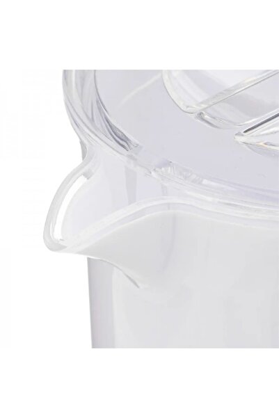 FİVE Plastic jug with lid, Fresh White Color, 2 liters