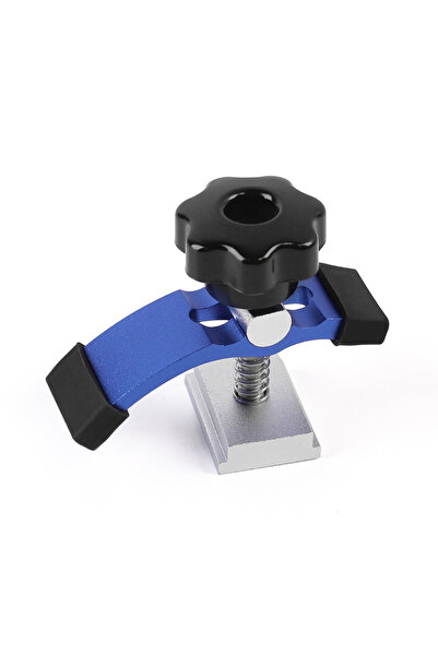 Choice 1Pc 1/2Pc T track Hold Down Clamp, Double Cut Profile Universal T-Track Clamp, Woodworking t slot cl