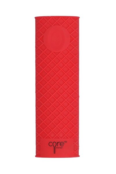 Core Kitchen حامل مقبض وعاء السيليكون الأحمر
