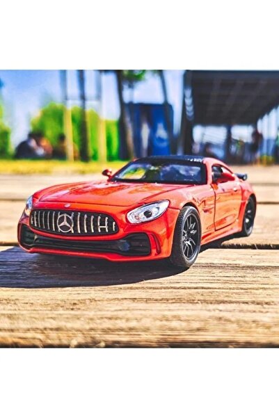SCOWETTO Amg Gtr Collectible Metal Car 12cm Luxury Car Red