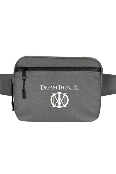 CrowsGate Dream Theather Logo 3 Waist Bag Gray Color
